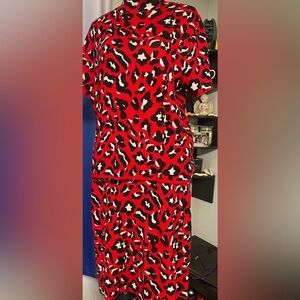 Sweater top with matching skirt